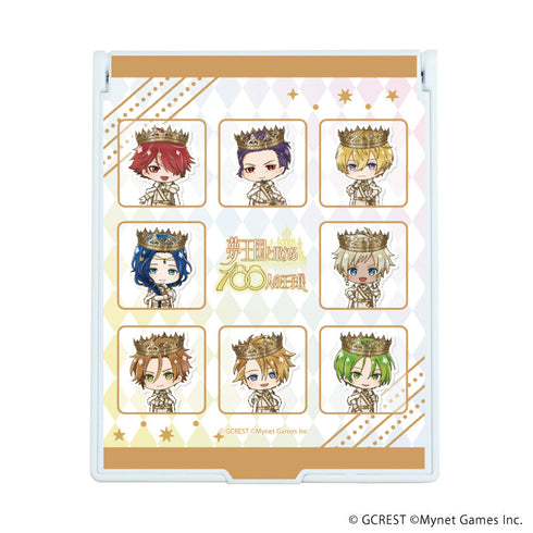 『夢王国と眠れる100人の王子様』デカキャラミラー03/集合デザインA(ミニキャライラスト)